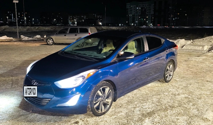 Hyundai Elantra 2014 года