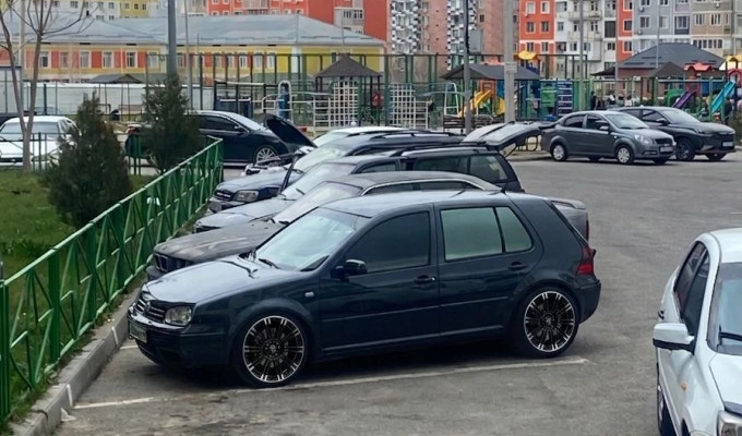 Volkswagen Golf 2001 года