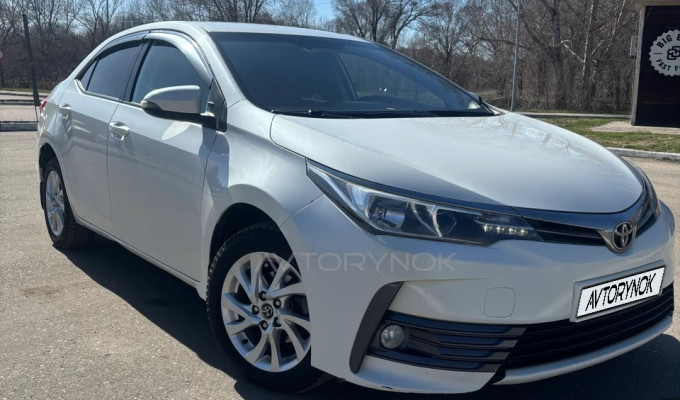Toyota Corolla 2018 года