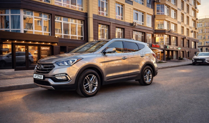 Hyundai Santa Fe 2017 года