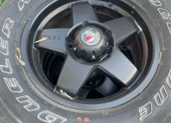 TRD диски 5х150 с шинами BRIDGESTONE