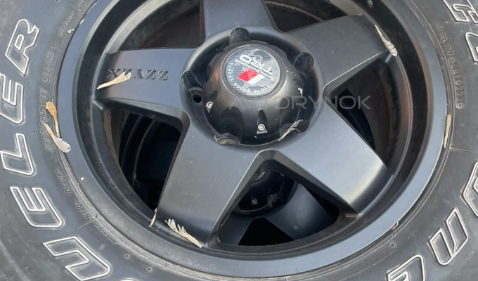 TRD диски 5х150 с шинами BRIDGESTONE