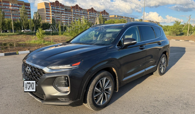 Hyundai Santa Fe 2019 года