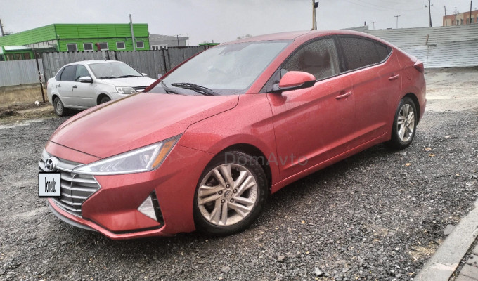 Hyundai Elantra 2019 года