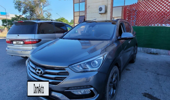 Hyundai Santa Fe 2017 года