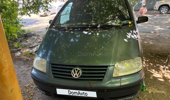 Volkswagen Sharan 2002 года