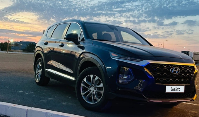 Hyundai Santa Fe 2019 года