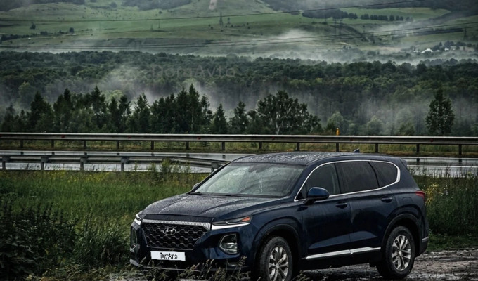 Hyundai Santa Fe 2019 года