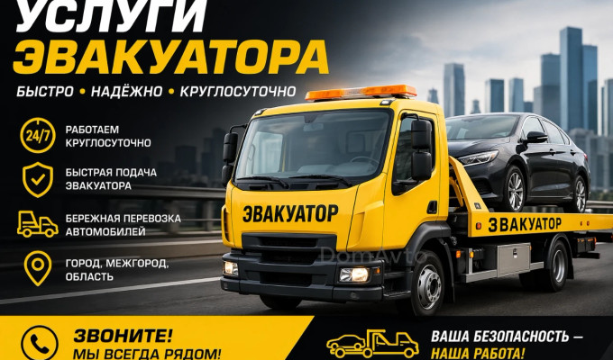 Услуги Эвакуатора 24/7