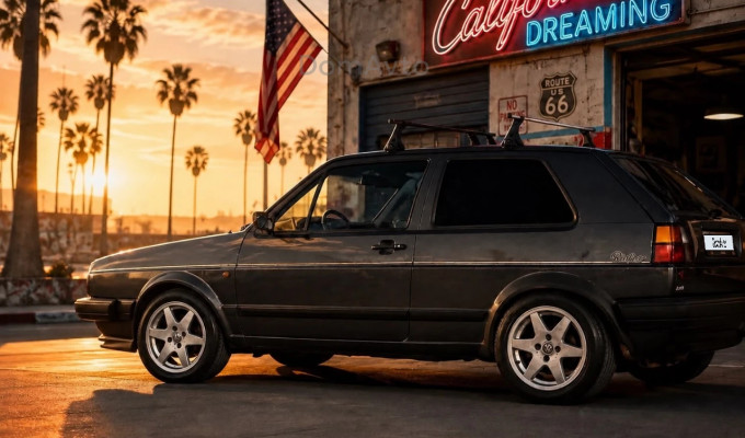Volkswagen Golf 1987 года