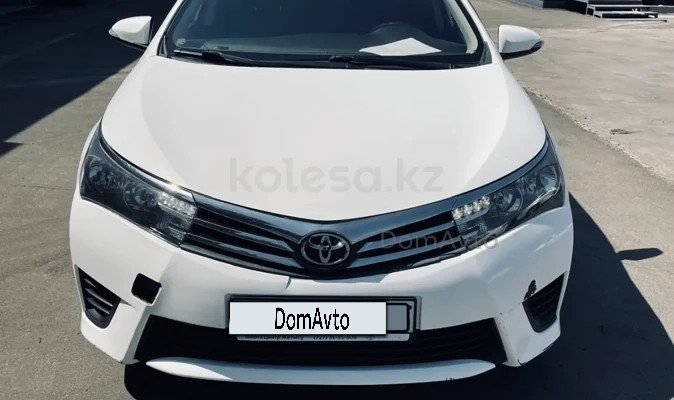 Toyota Corolla 2014 года
