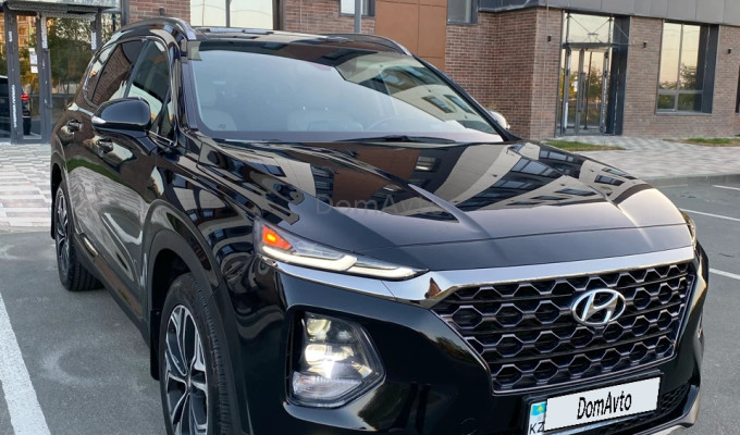 Hyundai Santa Fe 2019 года