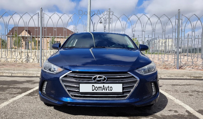 Hyundai Elantra 2018 года