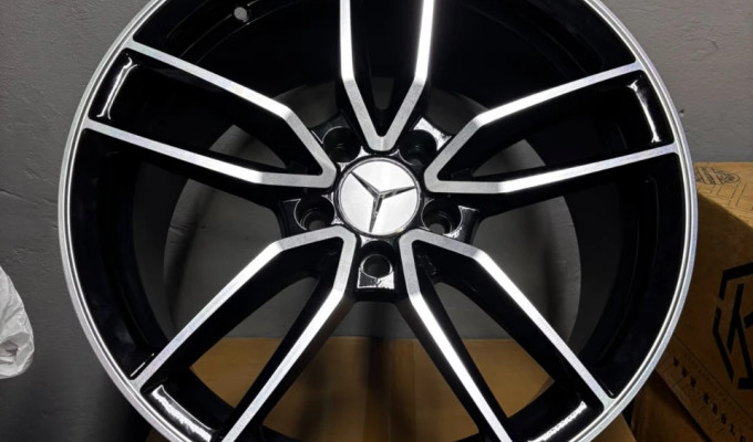 Литые РАЗНО ШИРОКИЕ диски на Mercedes