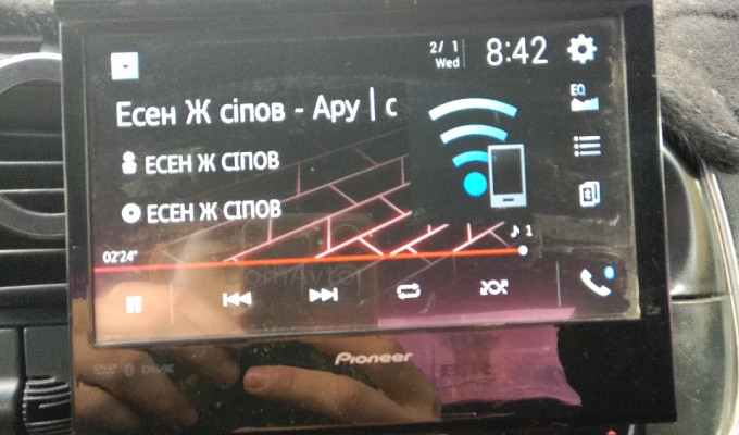 Магнитофон выдвижной