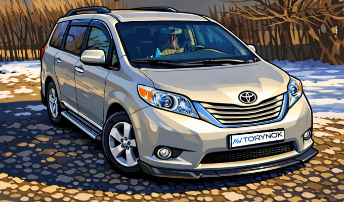 Toyota Sienna 2016 года