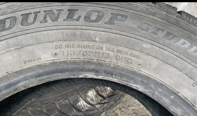 Шины от DUNLOP 