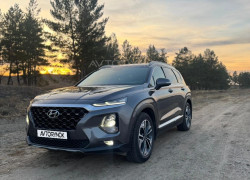 Hyundai Santa Fe 2019 года