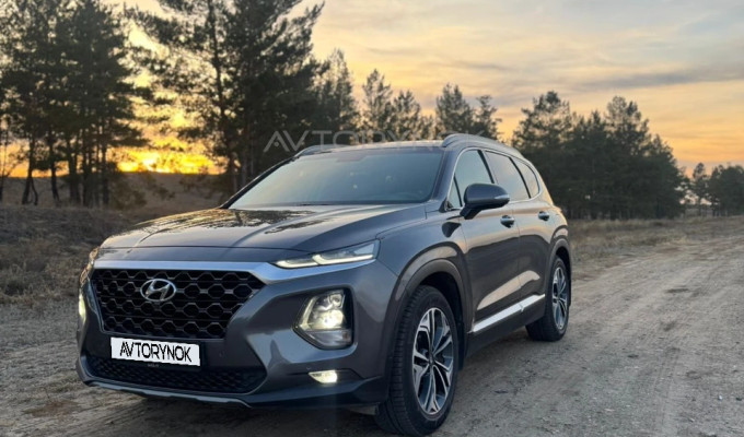 Hyundai Santa Fe 2019 года