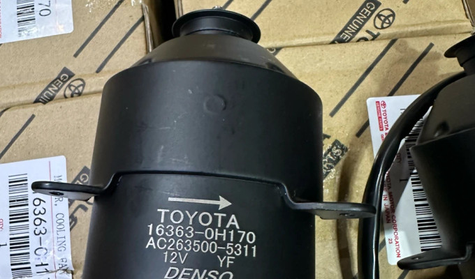 Toyota Camry 20,30,35,40,45,50 моторчик диффузора охлаждения радиатора
