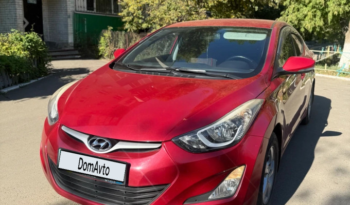 Hyundai Elantra 2014 года