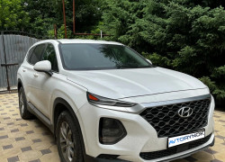 Hyundai Santa Fe 2019 года