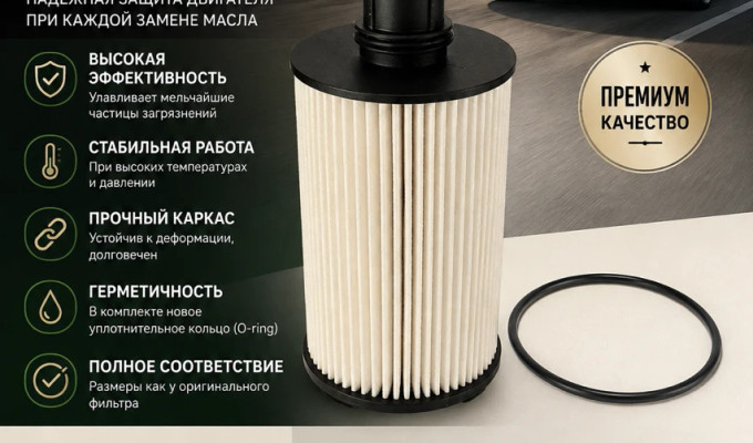 Фильтр масляный для Land Rover