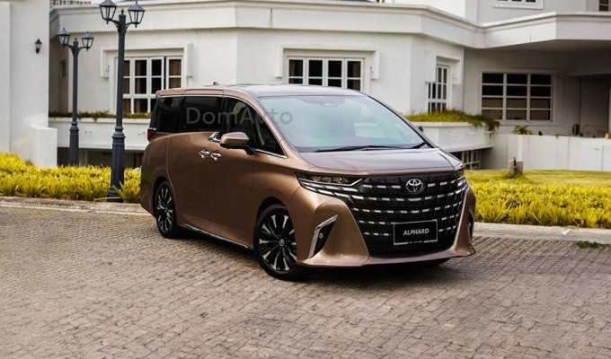 Toyota Alphard 2025 года