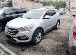 Hyundai Santa Fe 2016 года