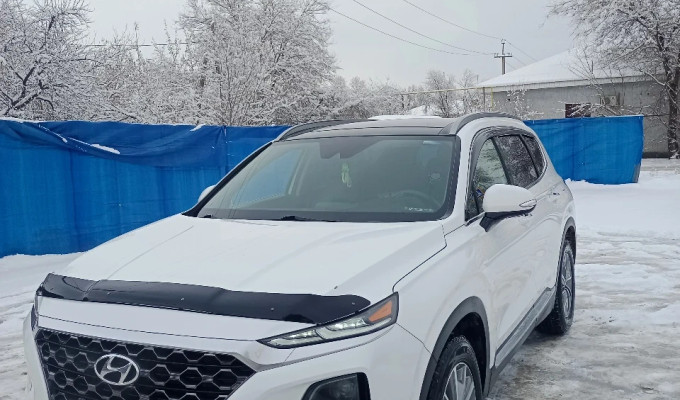 Hyundai Santa Fe 2019 года