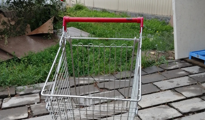 корзина металлическая