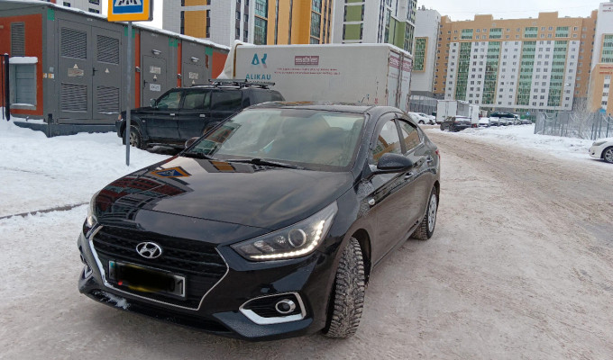 Hyundai Accent 2018 года
