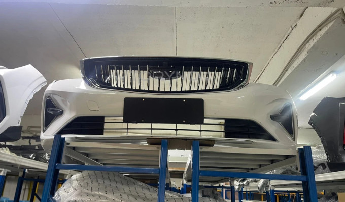 Geely emgrand бампер в сборе