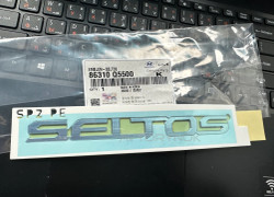 Оригинальная эмблема «SELTOS» на багажник Kia Seltos (2024–2026)