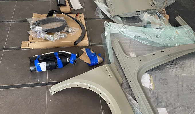 Крыло переднее, крыло заднее Hyundai Tucson 21-26