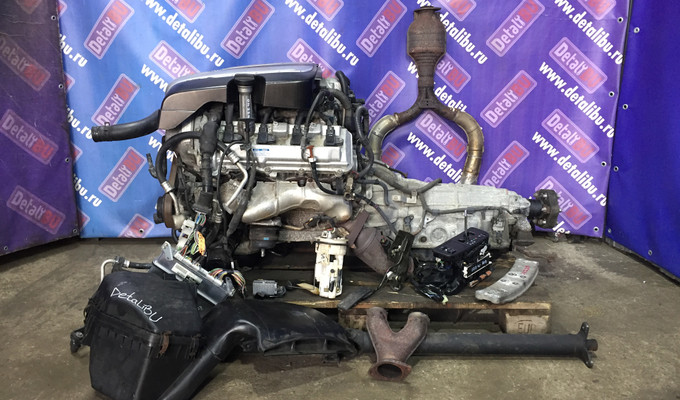 Свап комплект 3UZ-FE VVTI 5 ступка 4.3л из Японии Toyota Land Cruiser 